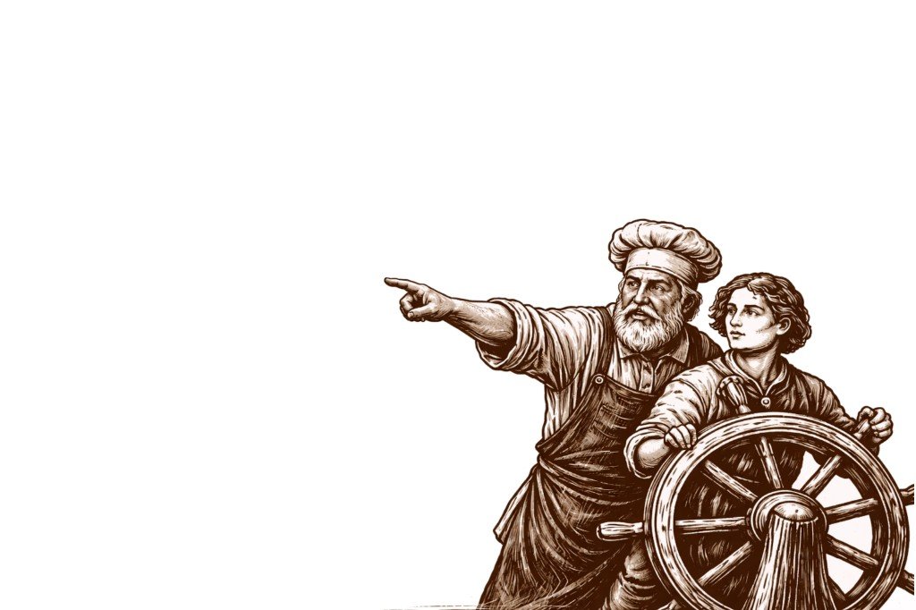 Illustratie: interne SAP-expertise en systeemcontinu&iuml;teit over generaties.